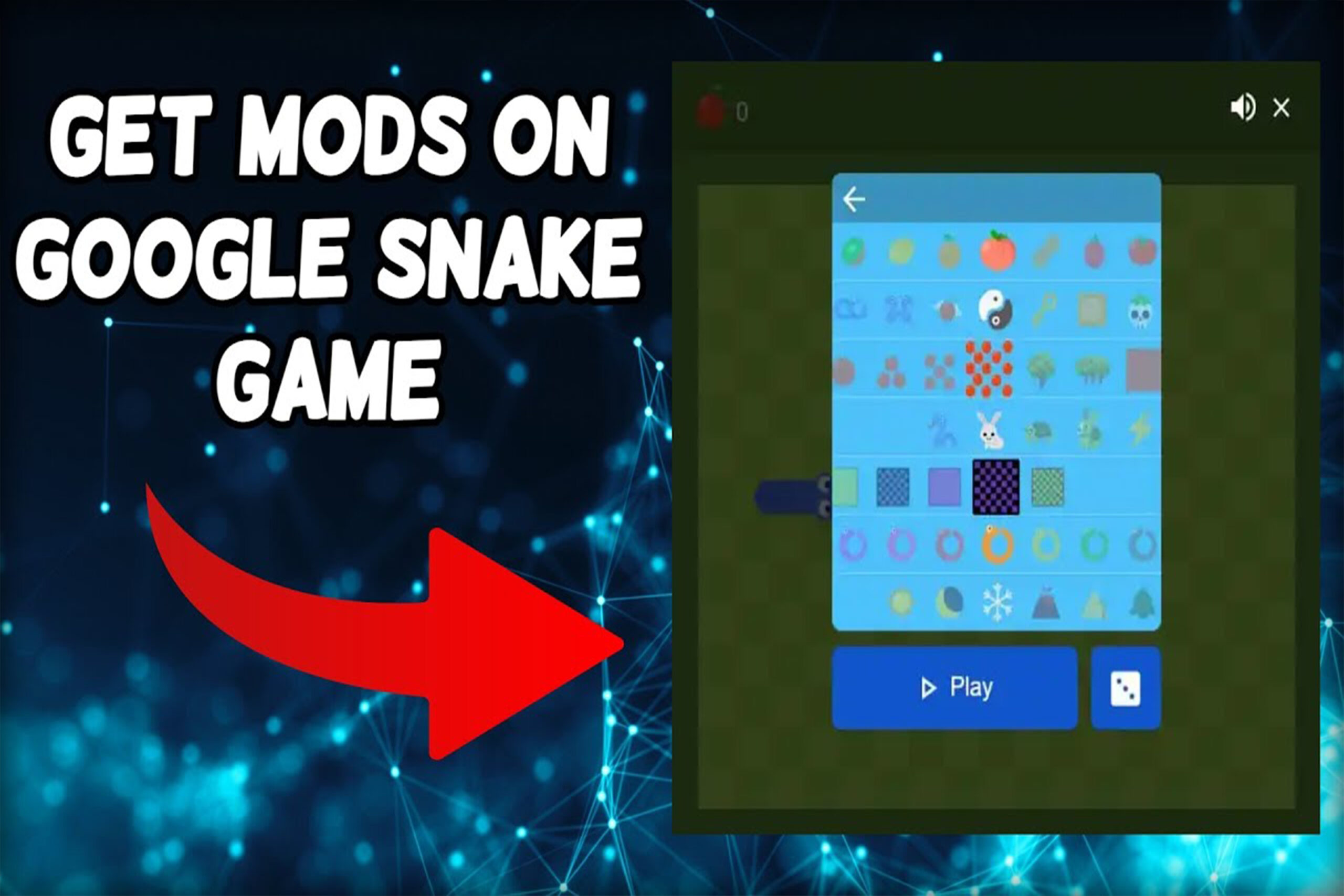 Google Snake Mods